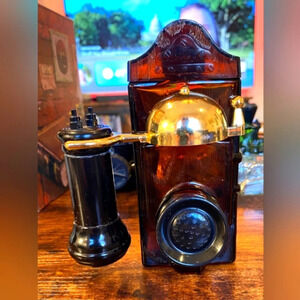 Vintage “Avon Calling 1905” Cologne & Aftershave Bottles — Antique Phone Glass